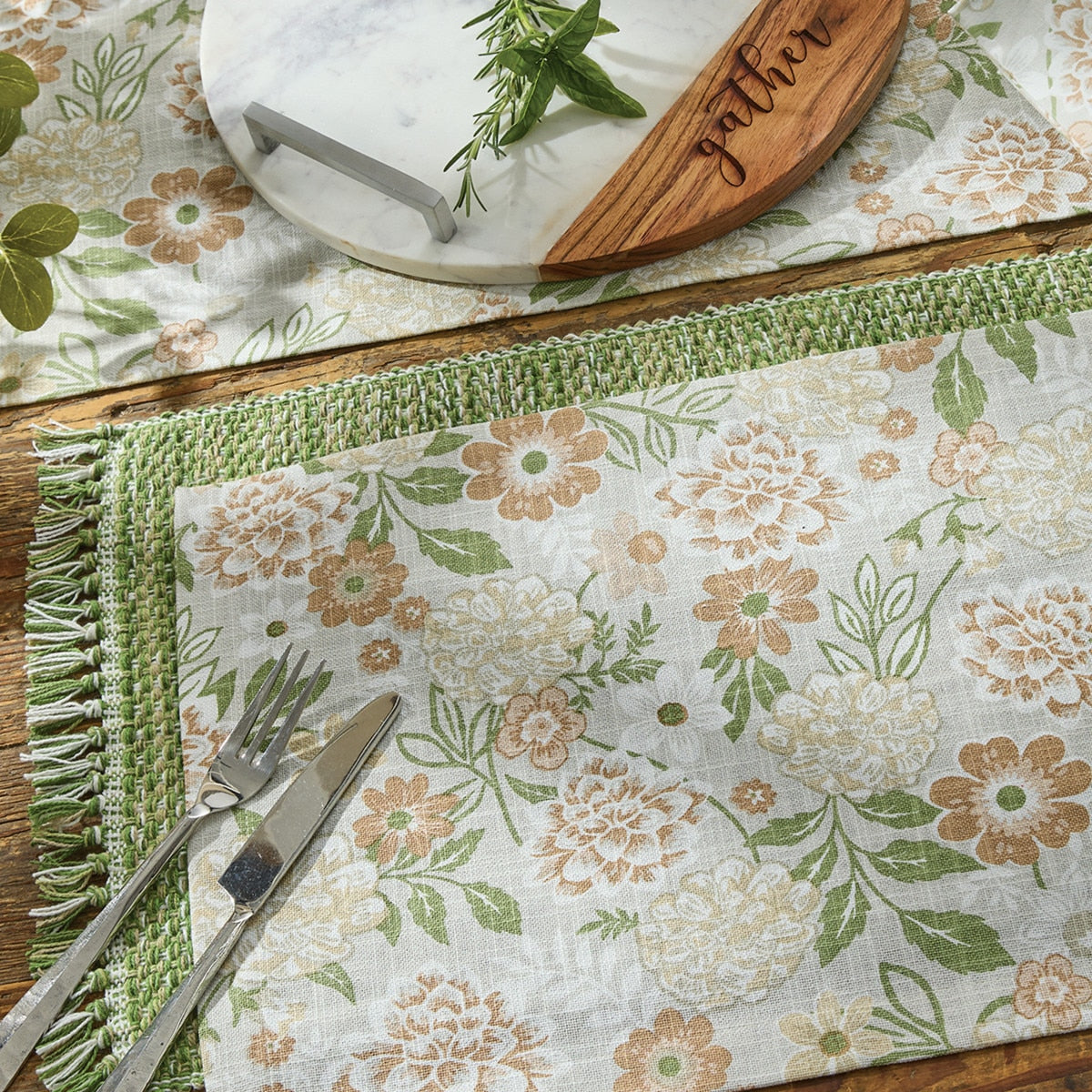 Park Designs Garden Grace Placemat - Set of 12