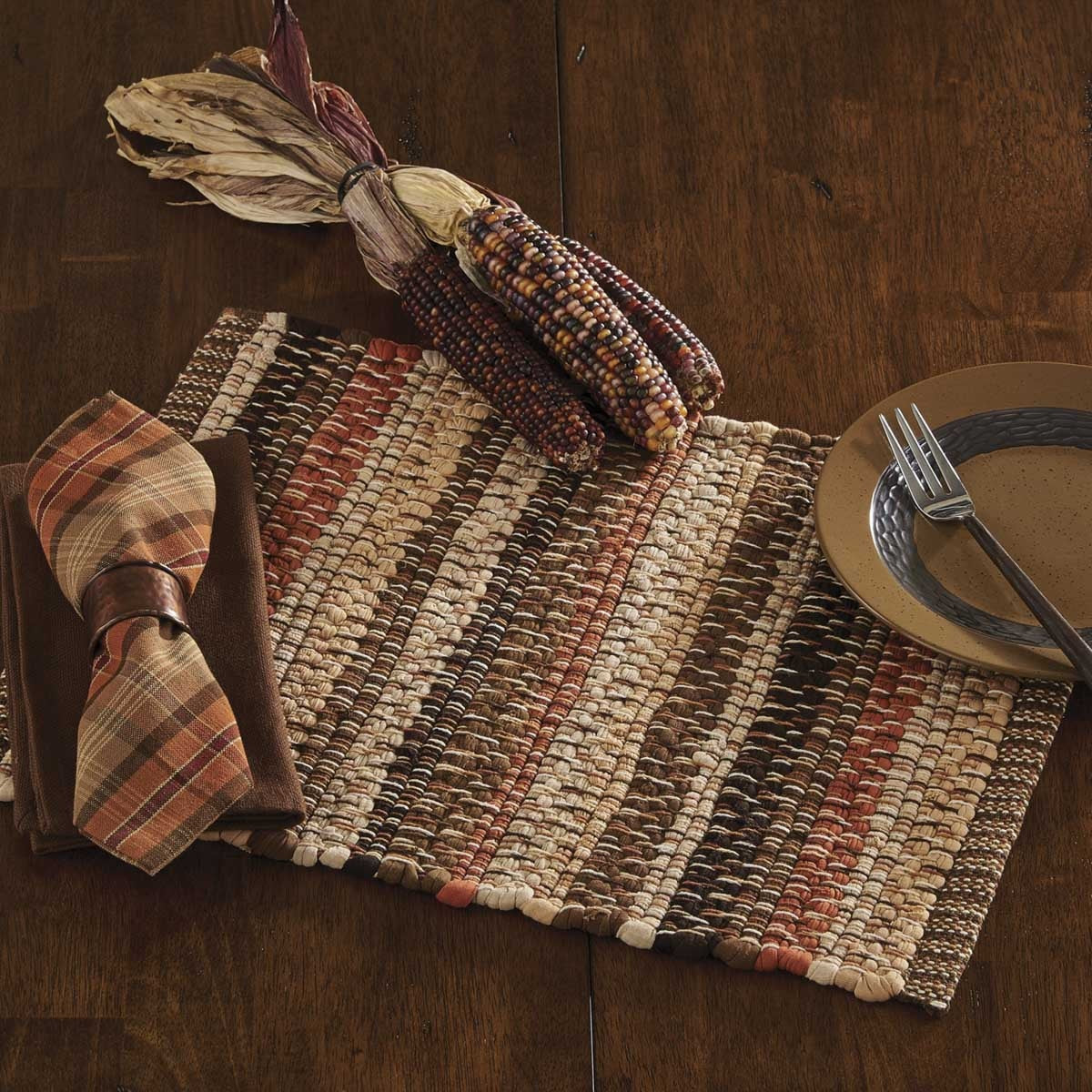 Park Designs Gather Together Placemat Chindi - Set of 4