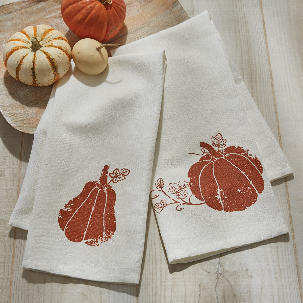 Park Designs Gourd Foil Printed Towel - Set of 6