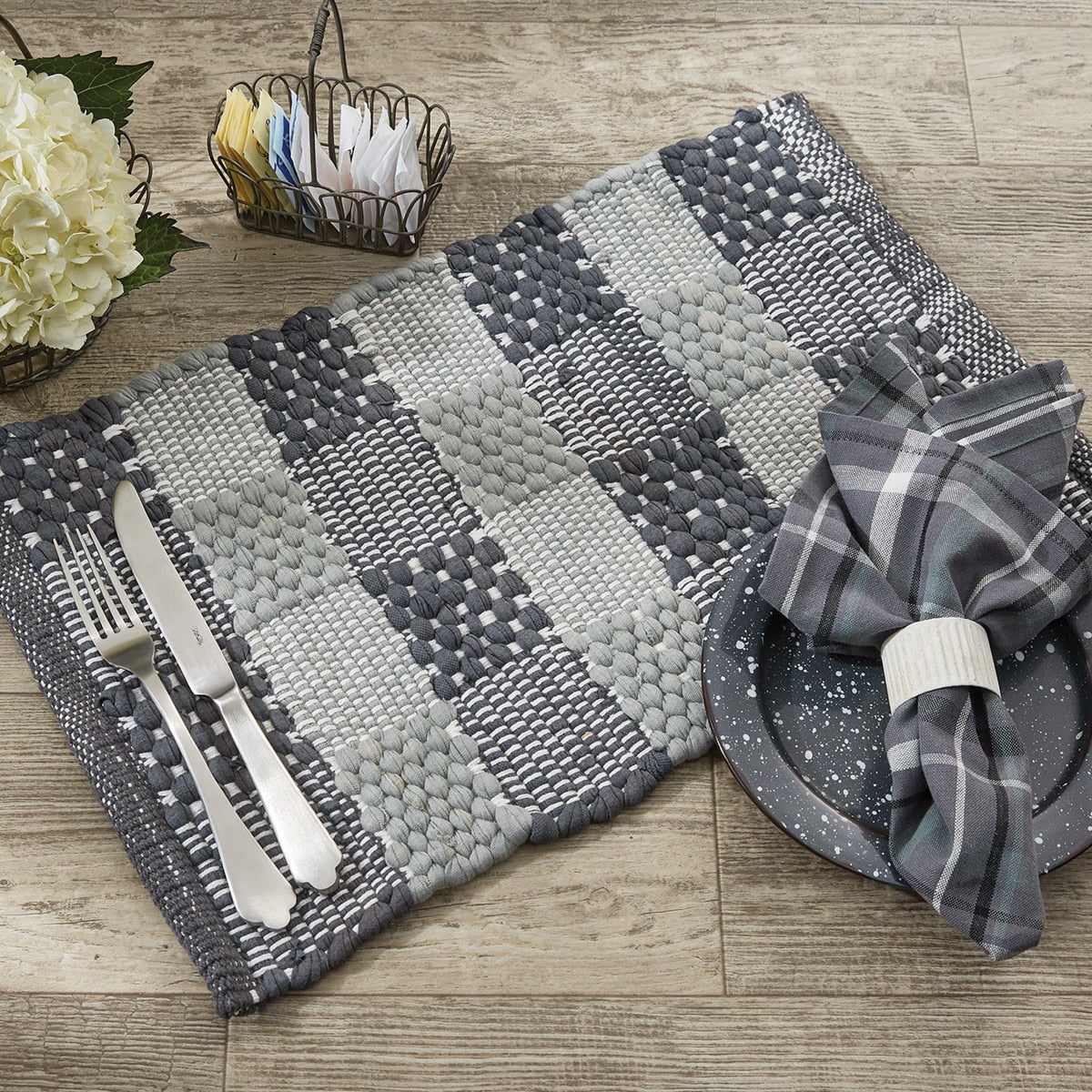 Park Designs Greystoke Chindi Placemat - Set of 12