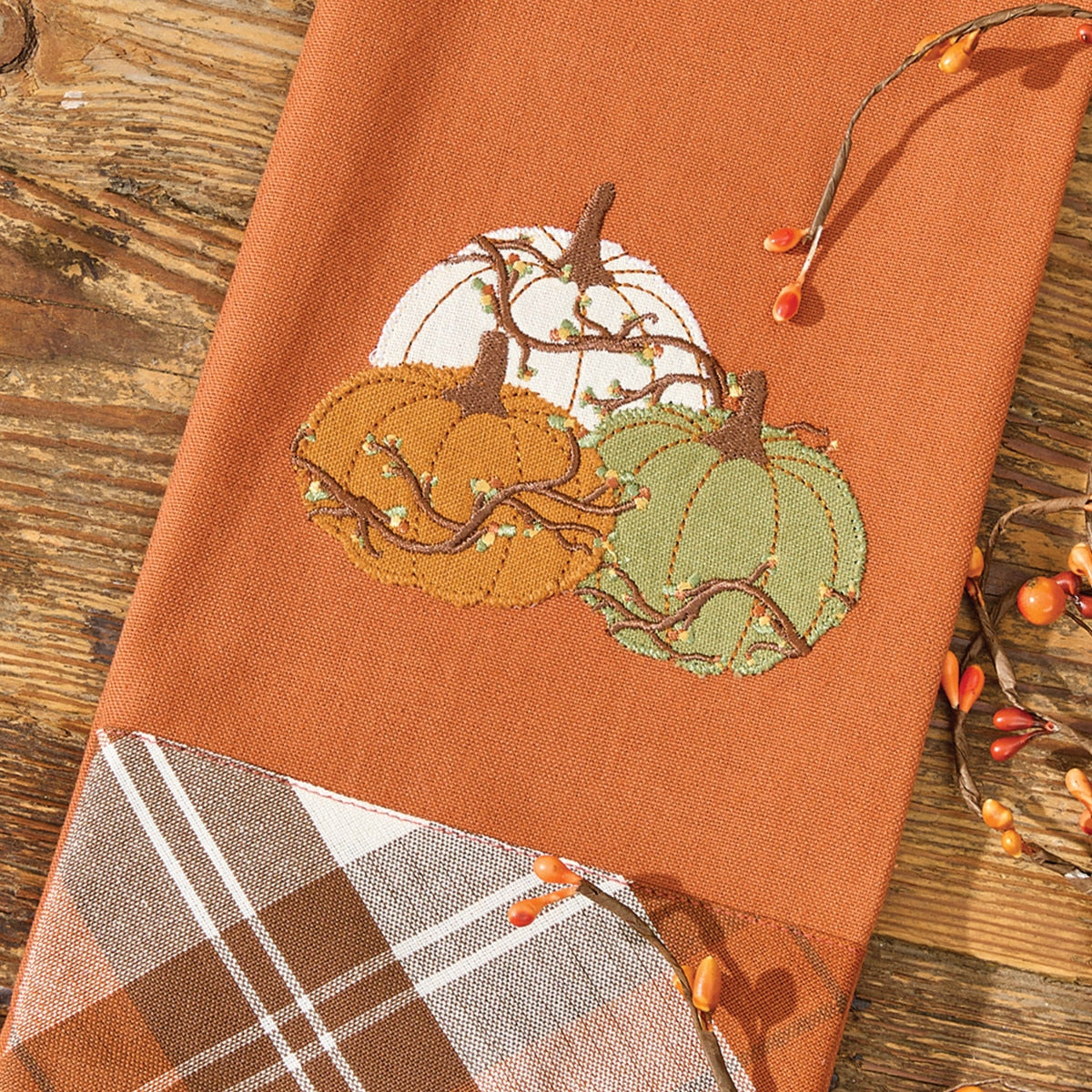 Park Designs Heirloom And Bittersweet Decorative Dishtowel - Set of 6