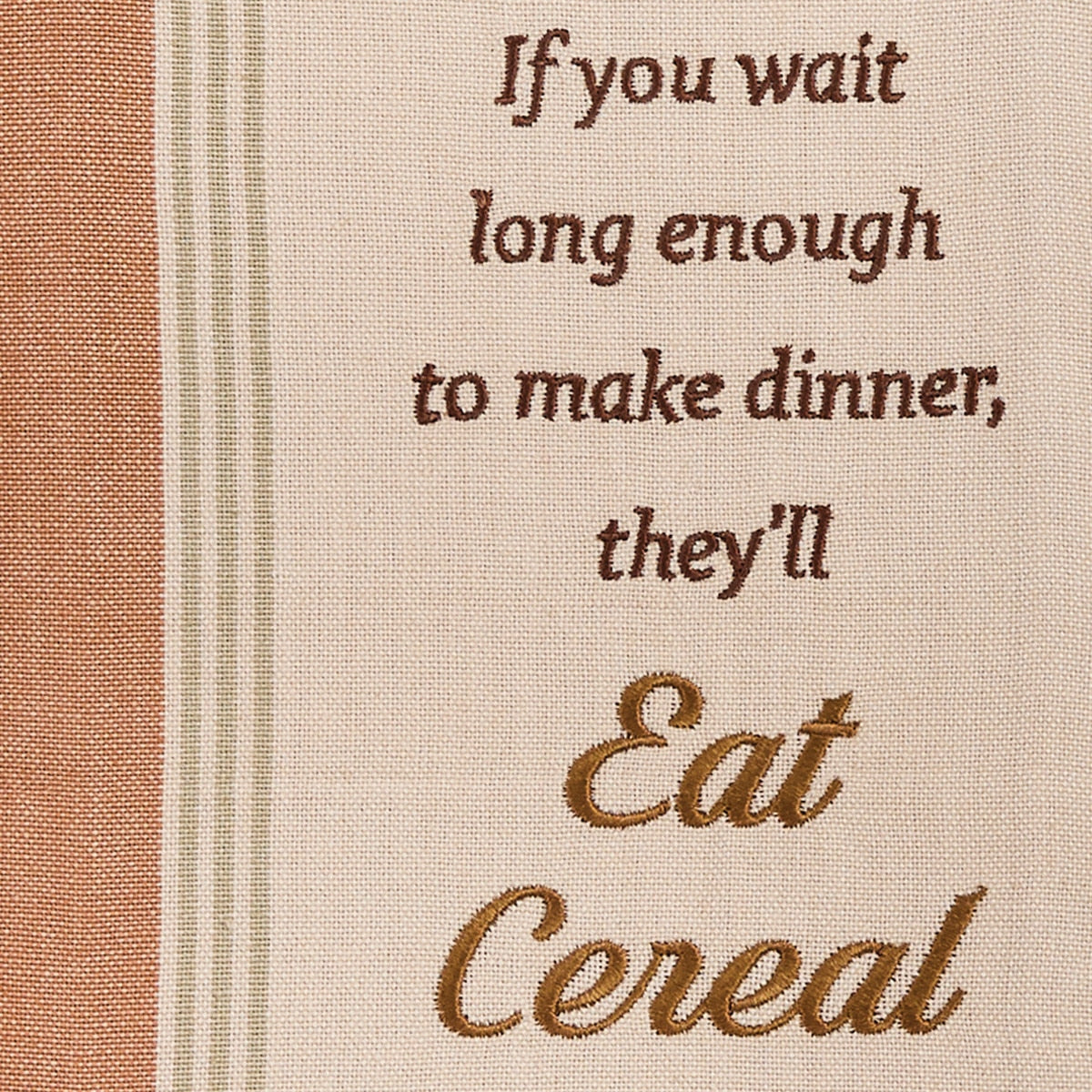 Park Designs If You Wait Long Enough Sentiment Dishtowel - Set of 6