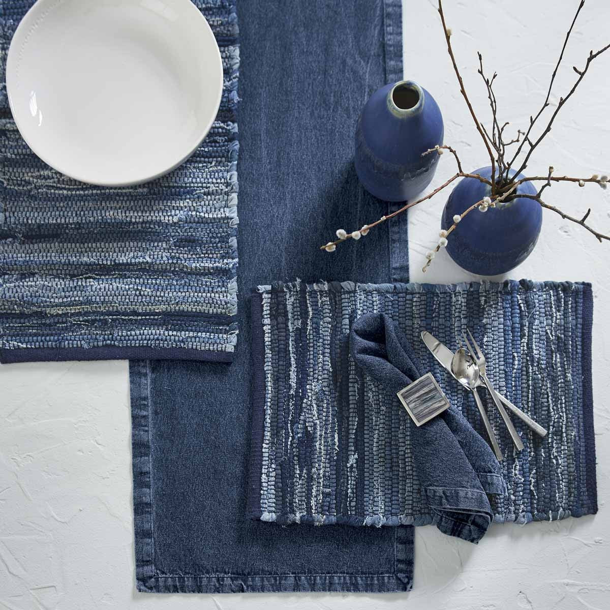 Park Designs Indigo Chindi Placemat - Set of 4