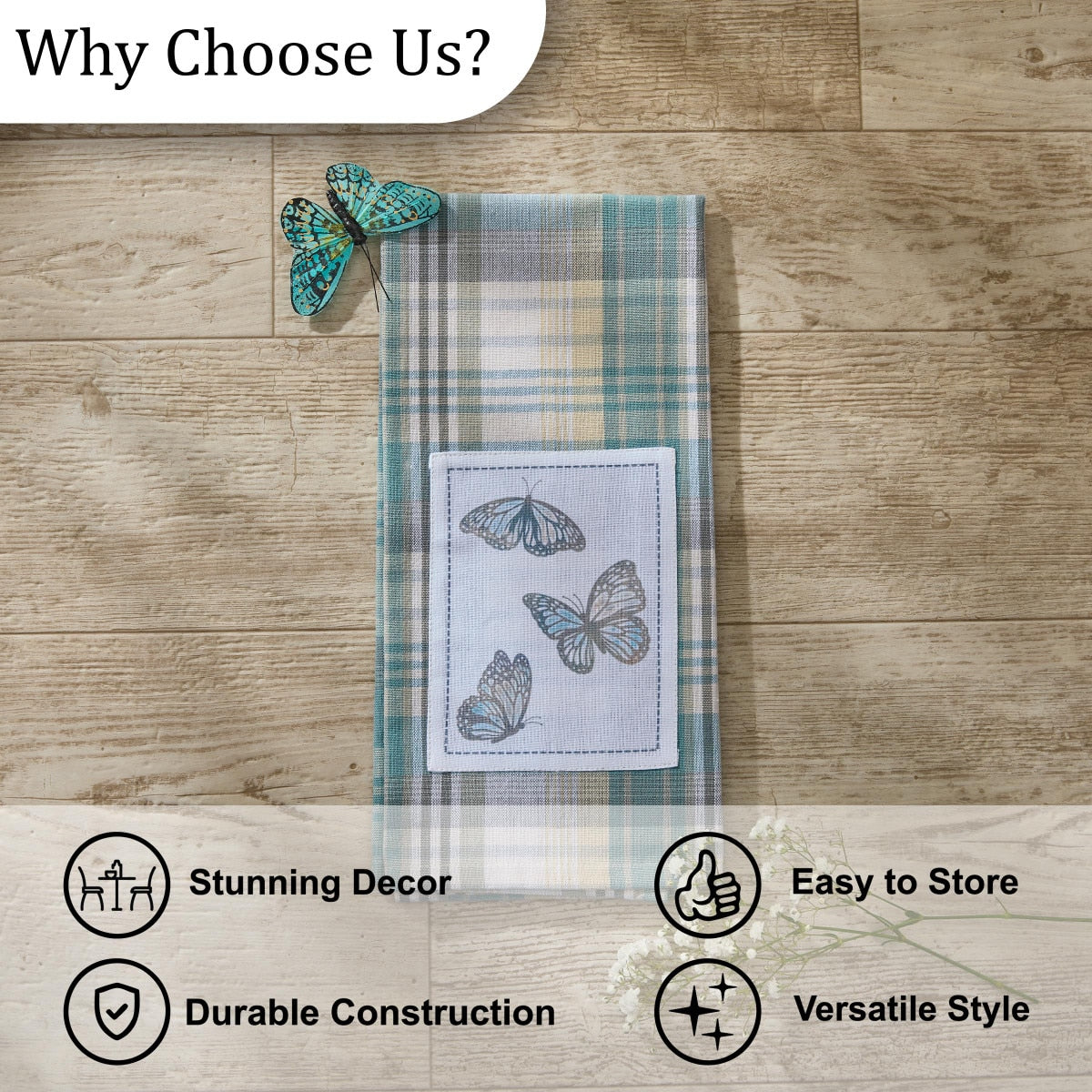 Park Designs Jolie Decorative Dishtowel - Set of 6