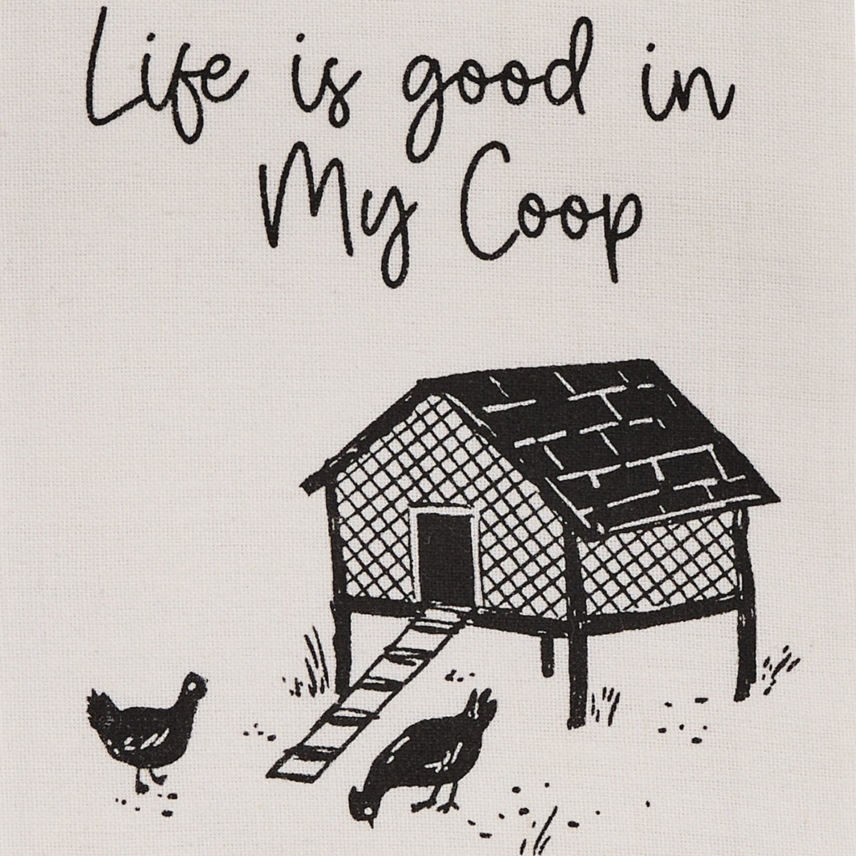 Park Designs Life Is Good Dishtowel - Set of 6