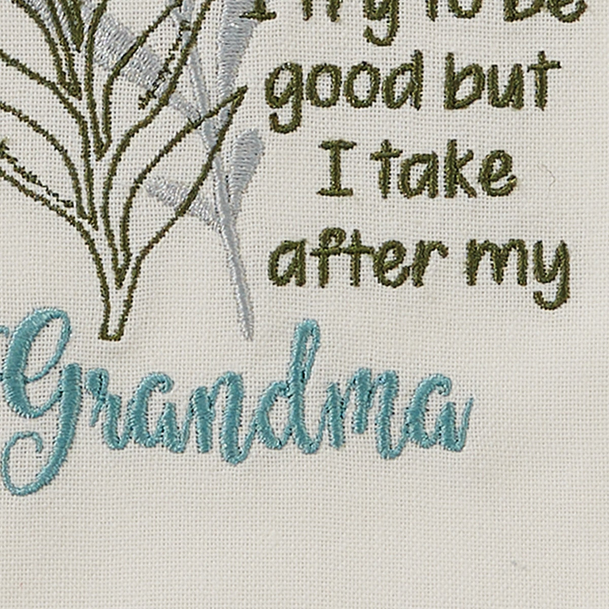 Park Designs My Grandma Embroidered Dishtowel - Set of 6