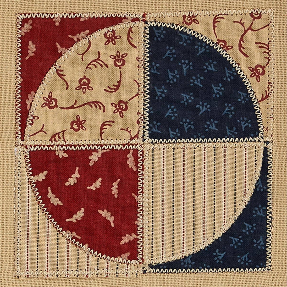 Park Designs Pieced Circle Dishtowel - Set of 6
