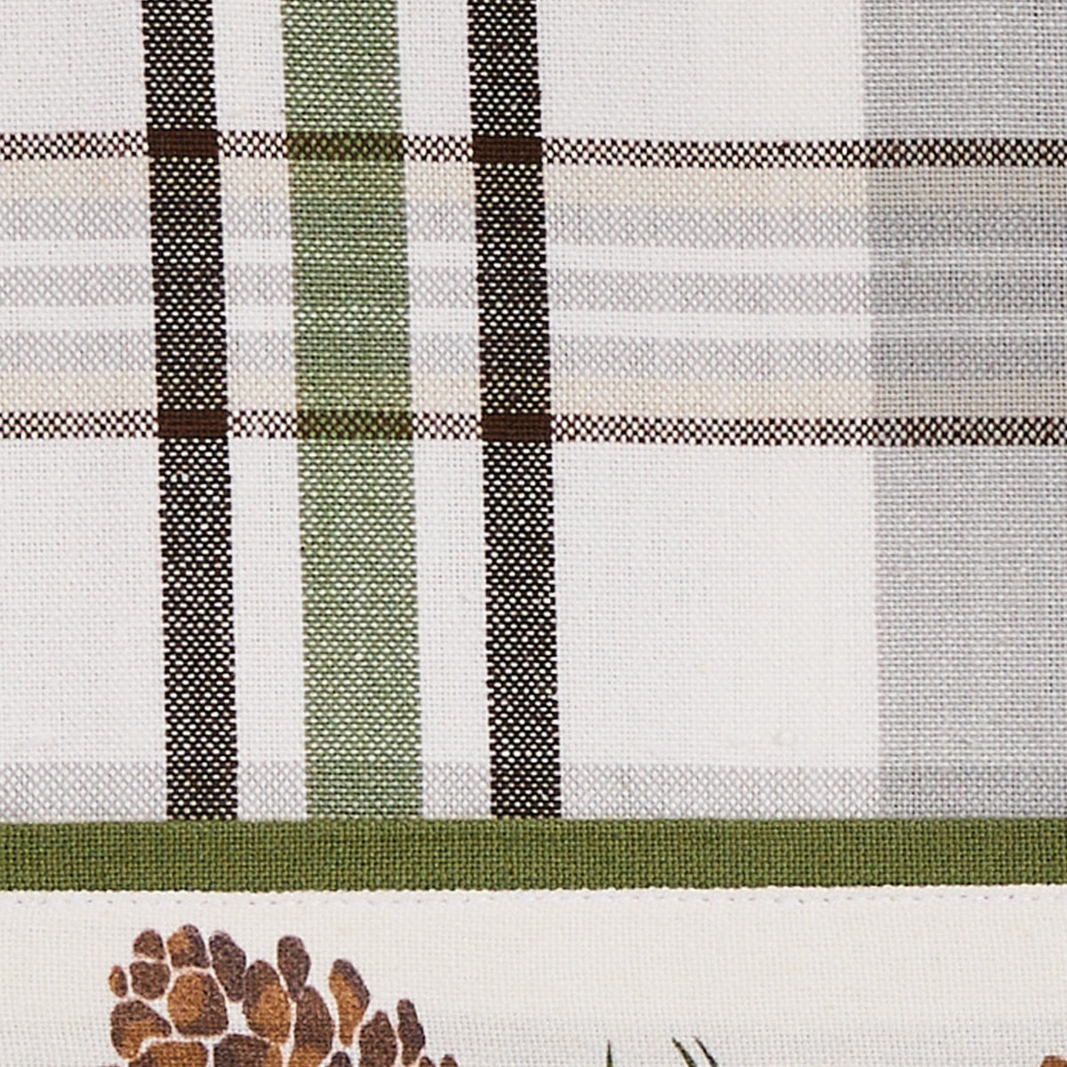 Park Designs Ponderosa Pine Bordered Dishtowel - Set of 6