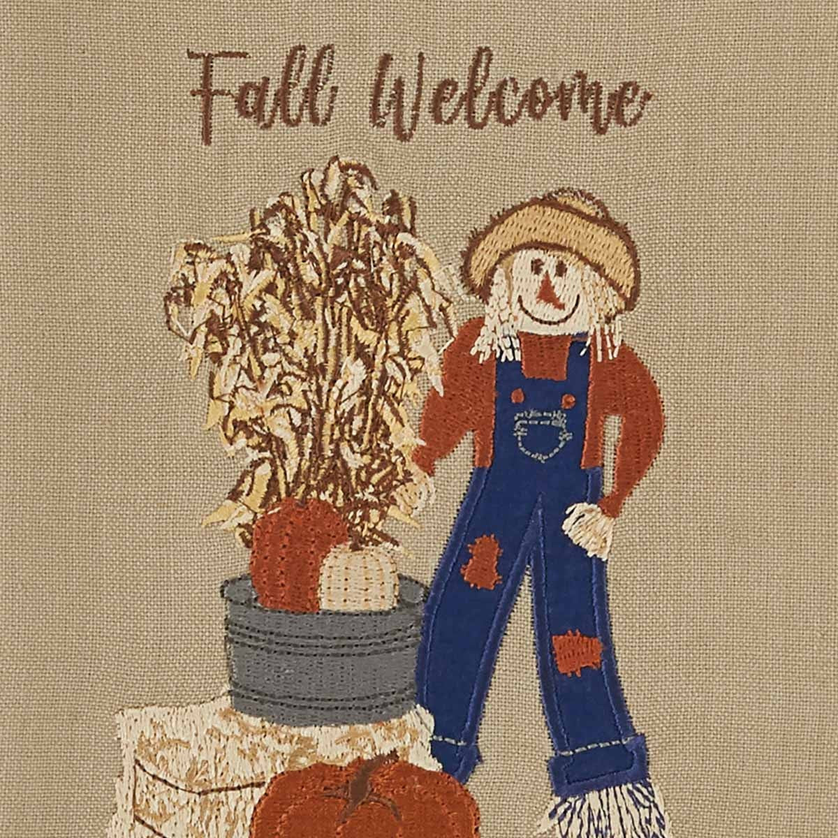 Park Designs Scarecrow Welcome Dishtowel - Set of 2