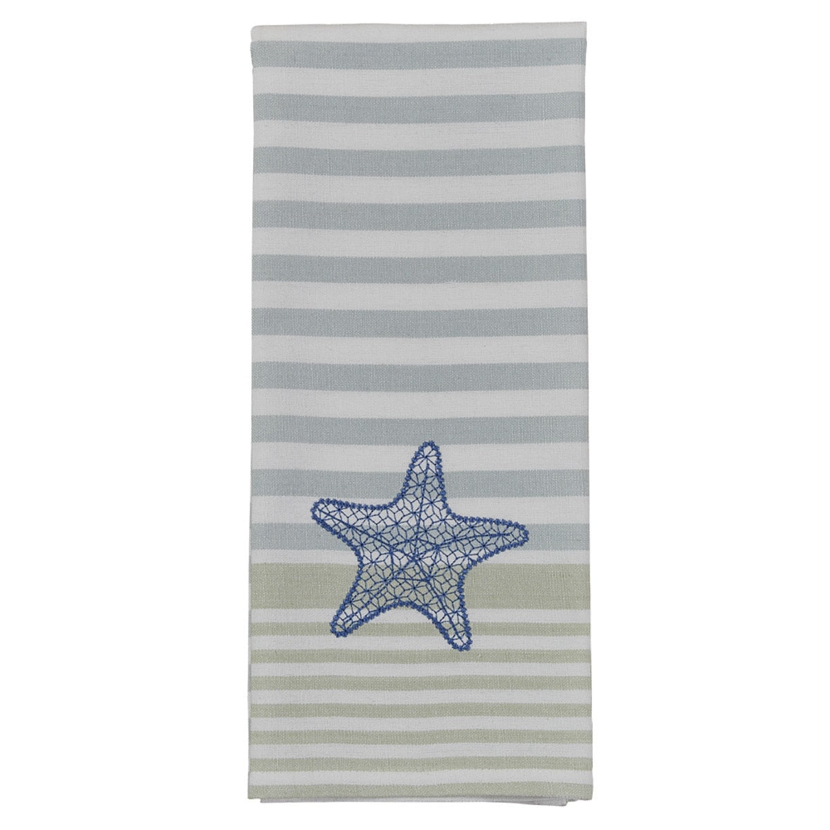 Park Designs Sea Life Embroidered Starfish Dishtowel - Set of 2
