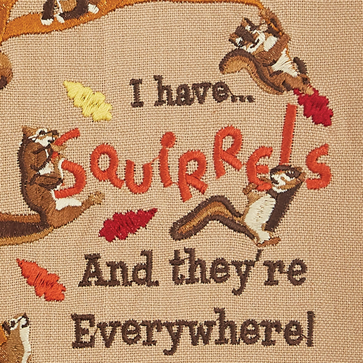 Park Designs Squirrels Dishtowel - Set of 2