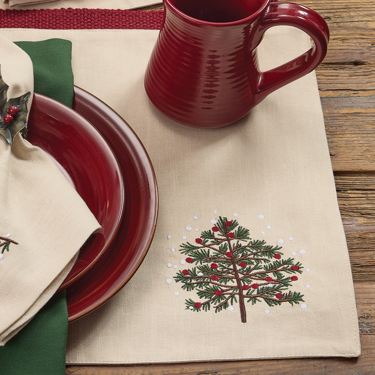 Park Designs Tannenbaum Placemat - Set of 12