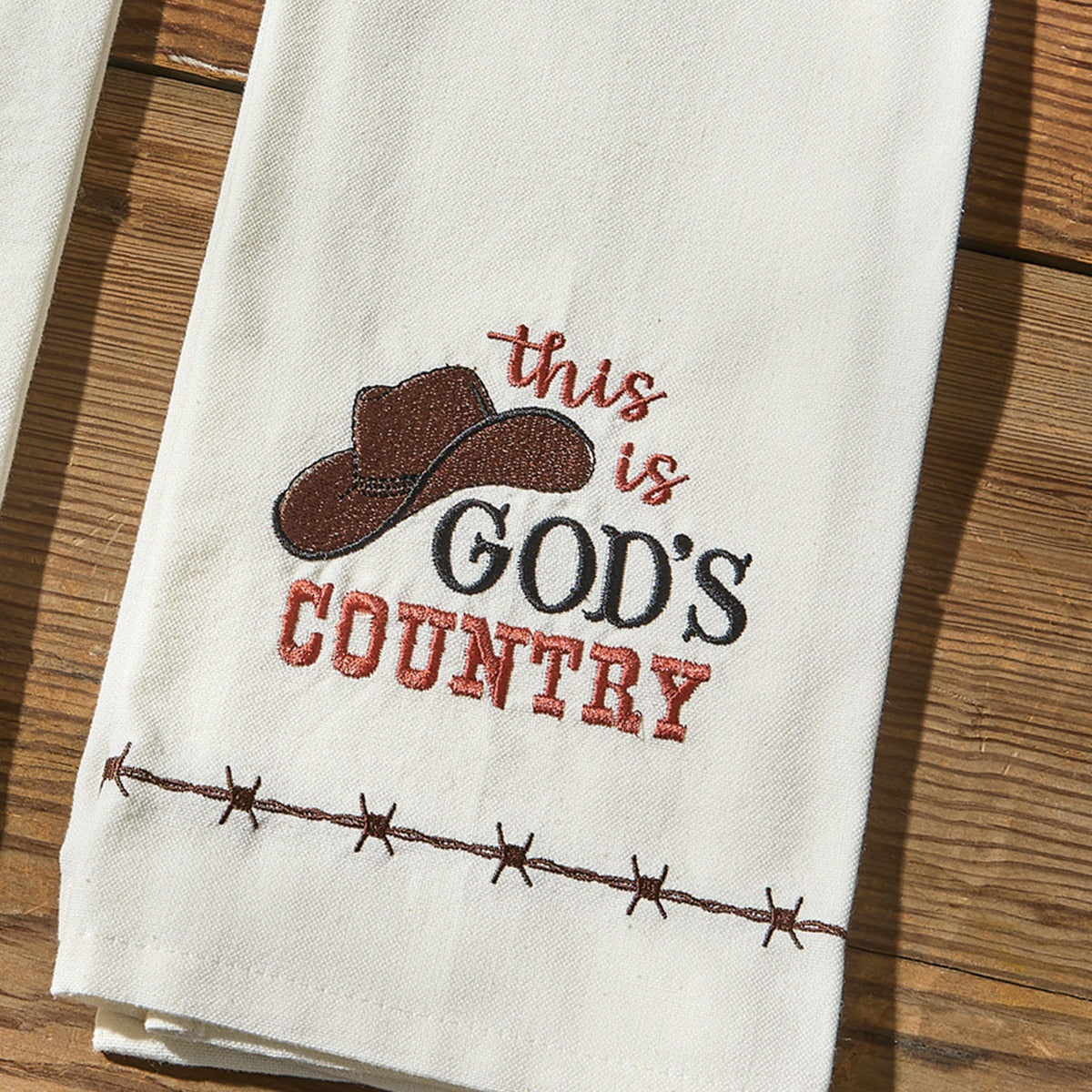 Park Designs This Is God's Country Dishtowel - Set of 6