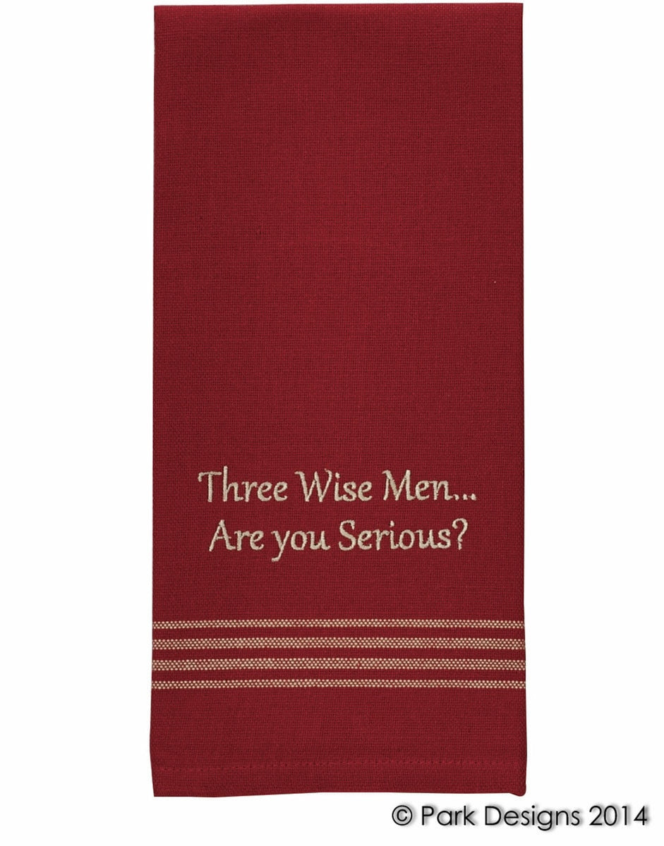 Park Designs Three Wise Men Dishtowel - Set of 3