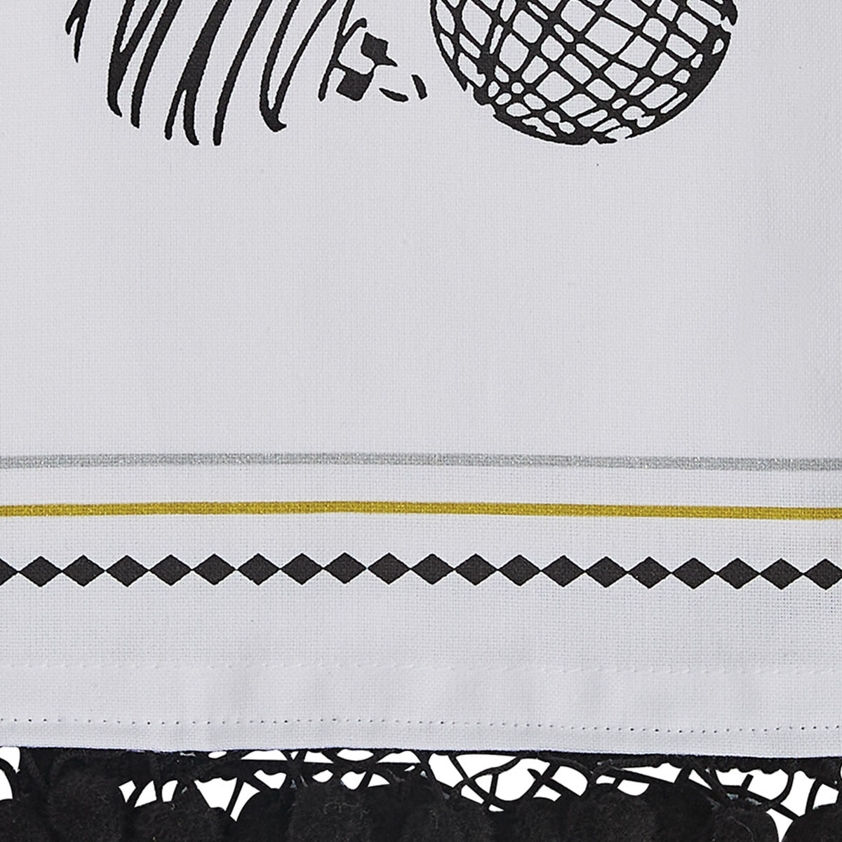 Park Designs Tidings Tinsel Ornaments Decorative Dishtowel - Set of 2