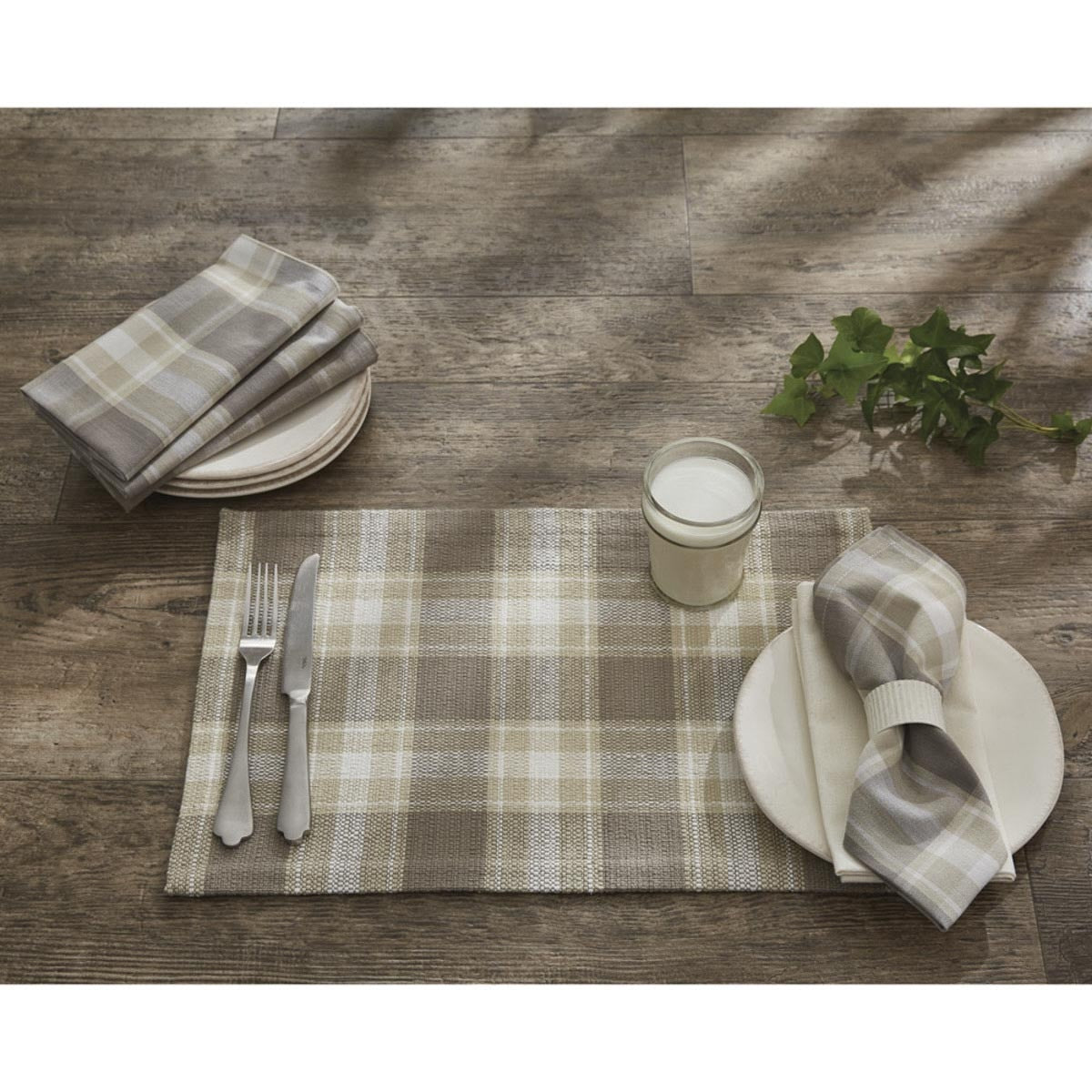 Park Designs Weathered Oak Napkin - Set of 12