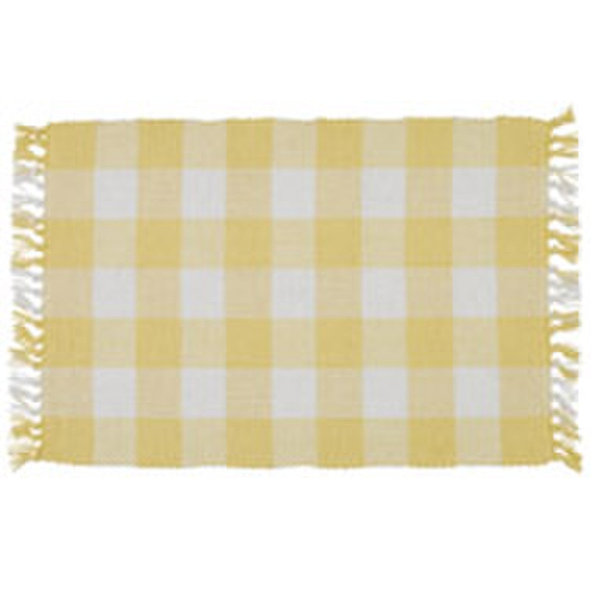 Park Designs Wicklow Placemat Yarn Yellow - Set of 4