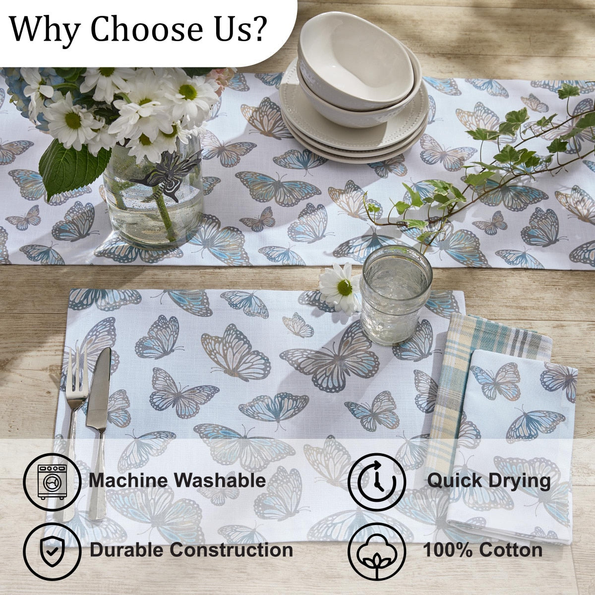 Park Designs Wings Napkin - Set of 12