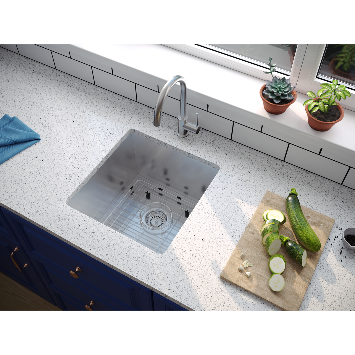 Pelican International Stainless Steel Bottom Grid for PL-HA104 Kitchen Sink