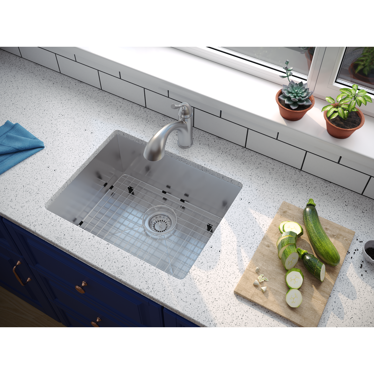 Pelican International Stainless Steel Bottom Grid for PL-HA108 Kitchen Sink