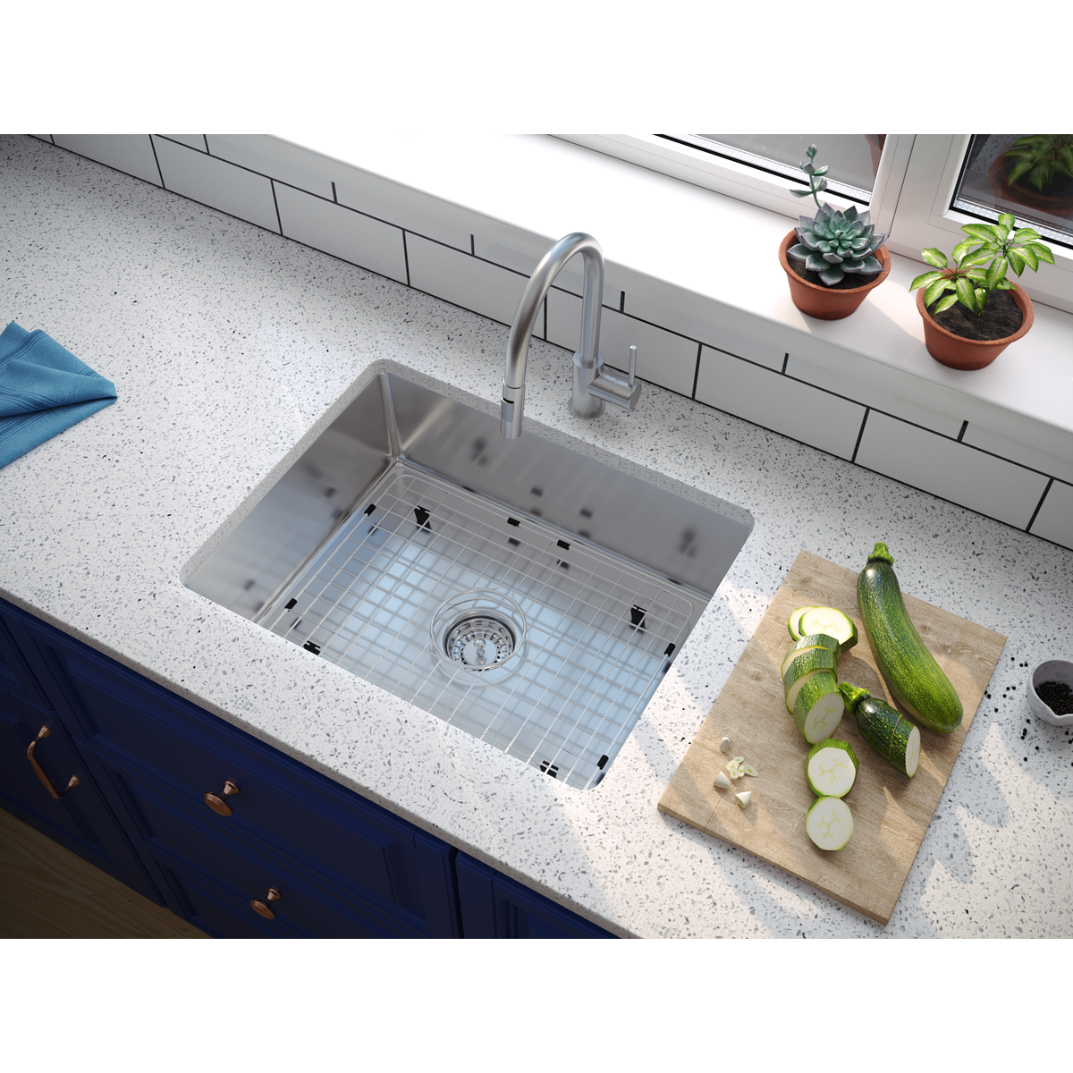 Pelican International Stainless Steel Bottom Grid for PL-VR2318 Kitchen Sink