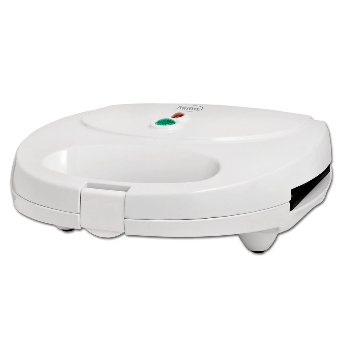 Premium Levella 2-Slice White Non-stick Coated Plates Sandwich Maker