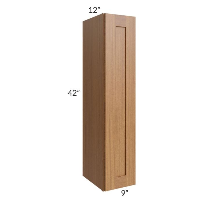RTA Artisan Walnut Shaker 9" x 42" Wall Cabinet