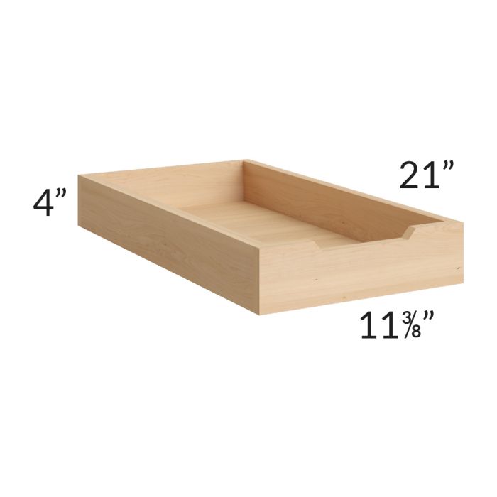 RTA Bayville White 15" Roll Out Tray