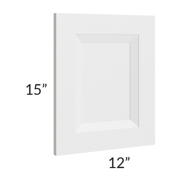 RTA Bayville White 15" Wall Decorative End Panel
