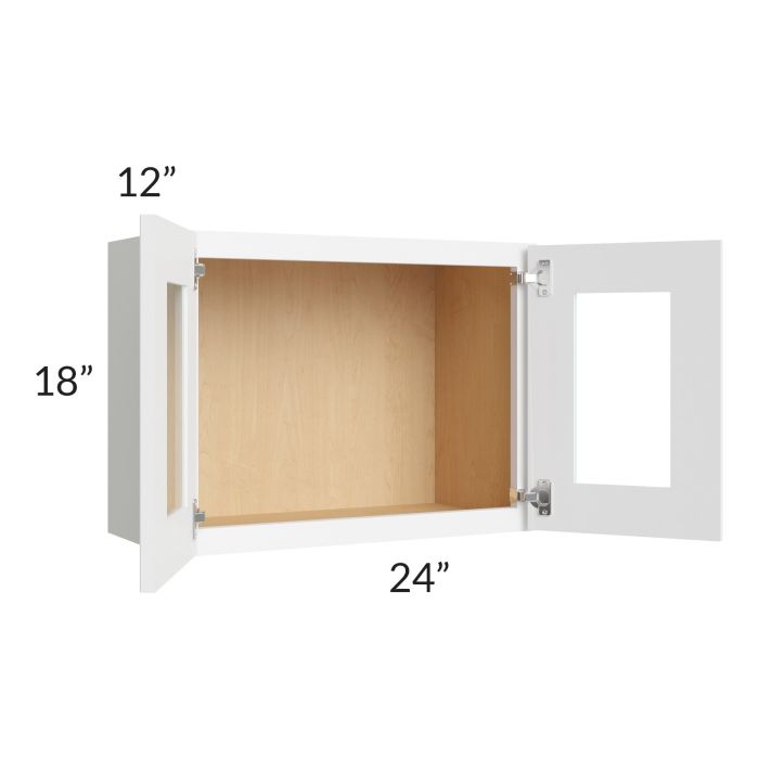 Photo inspiration: Gallery Detail: Rta Brilliant White Shaker 24 X 18 Decorative Wall Cabinet