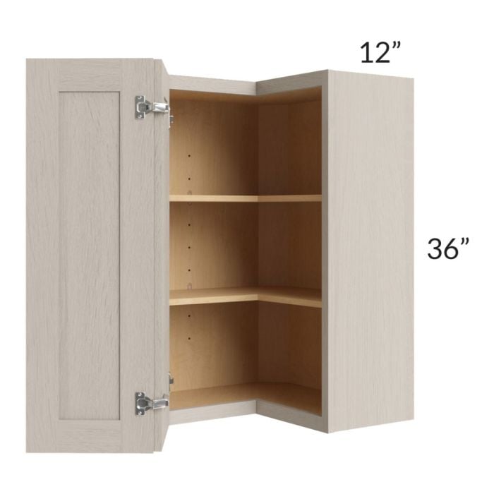 RTA Catalina Mist 24" x 36" Wall Easy Reach Cabinet with 2 Decorative ...