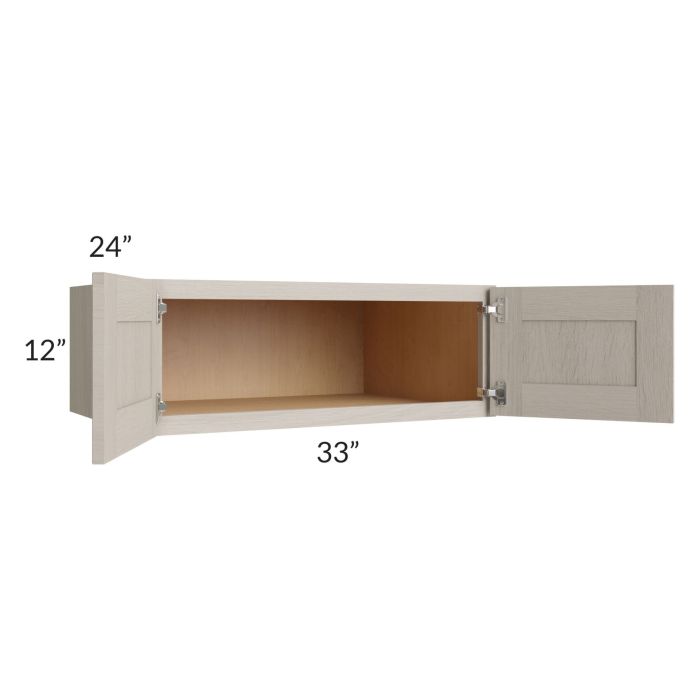 RTA Catalina Mist 33" x 12" x 24" Wall Kitchen Oasis