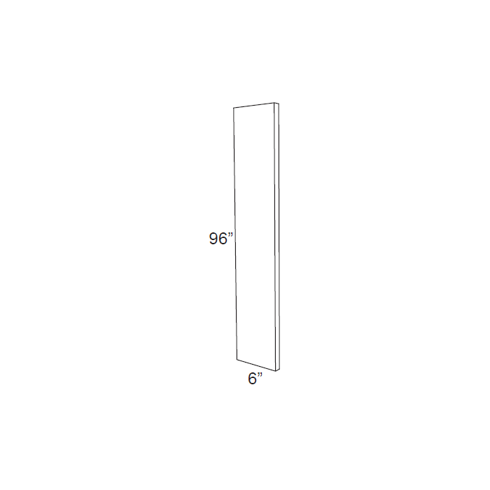 RTA Lexington Cinnamon Glaze 6" x 96" Tall Filler