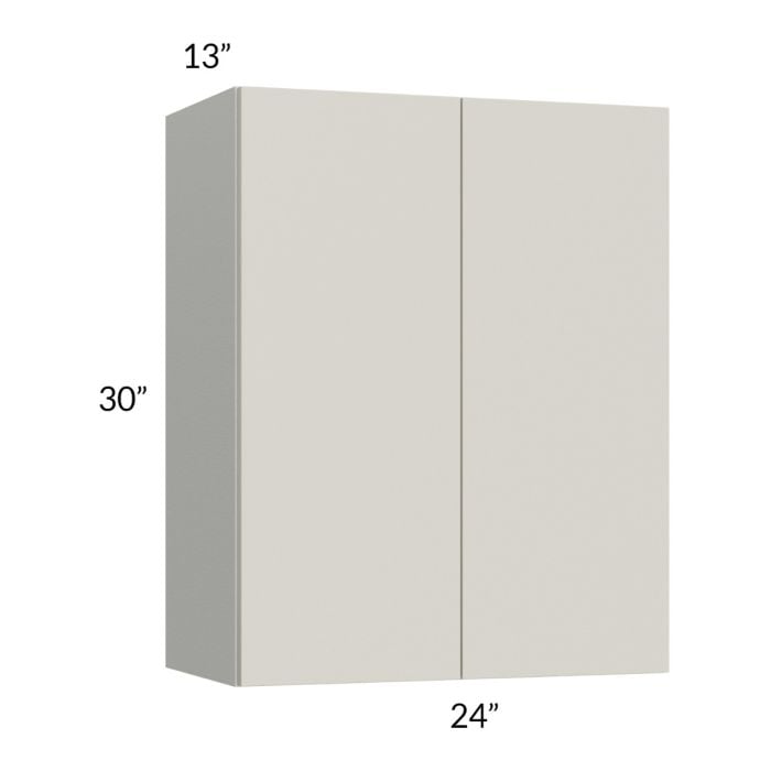 RTA Milan Beige Matte 24" x 30" Wall Cabinet