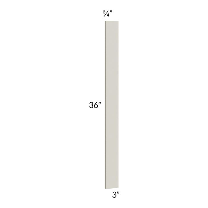 RTA Milan Beige Matte 3" x 36" Wall Filler
