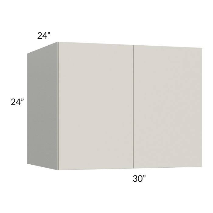 RTA Milan Beige Matte 30" x 24" x 24" Wall Cabinet