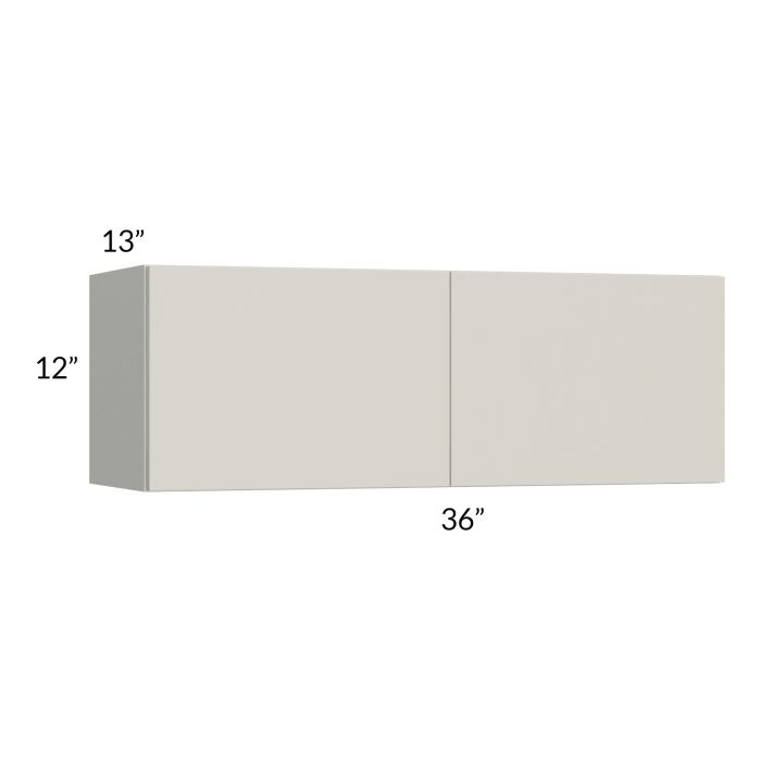 RTA Milan Beige Matte 36" x 12" Wall Cabinet