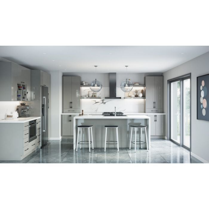 RTA Milan Grey Gloss Sample Door