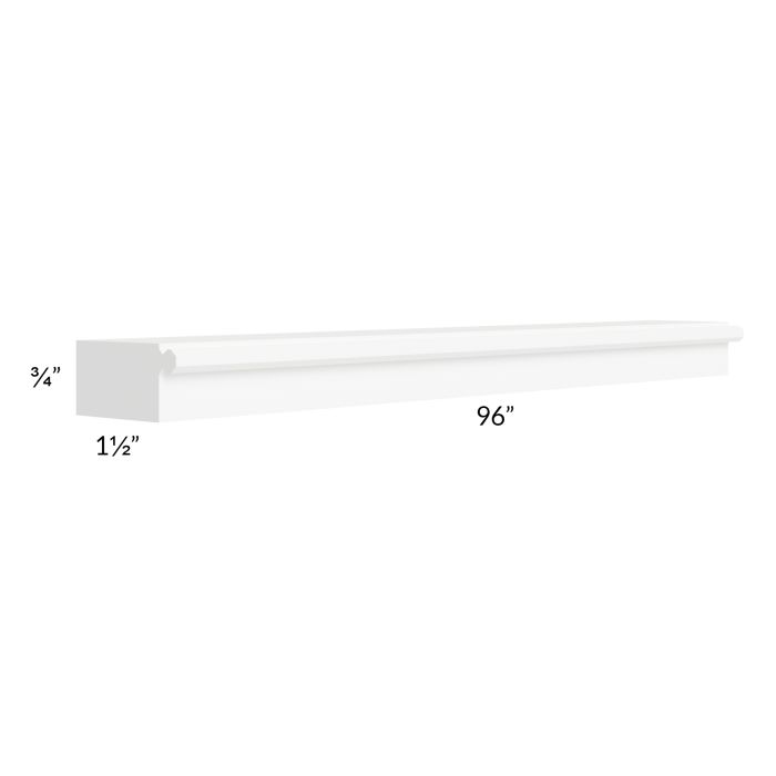 RTA Milan White Matte Starter Molding