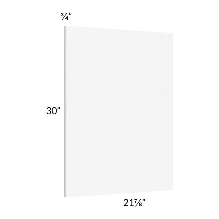 RTA Milan White Matte Wainscot 30" x 21" Wall Panel