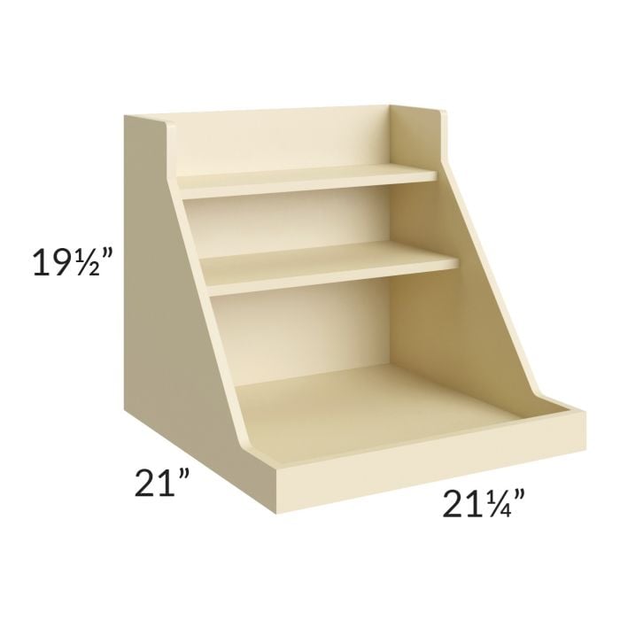 RTA Phoenix Cream Glaze Roll Out Pot and Pan Kit for a 24" Base Cabinet