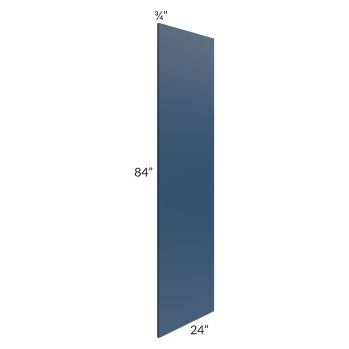 RTA Portland Navy Blue 24" x 84" Refrigerator End Panel