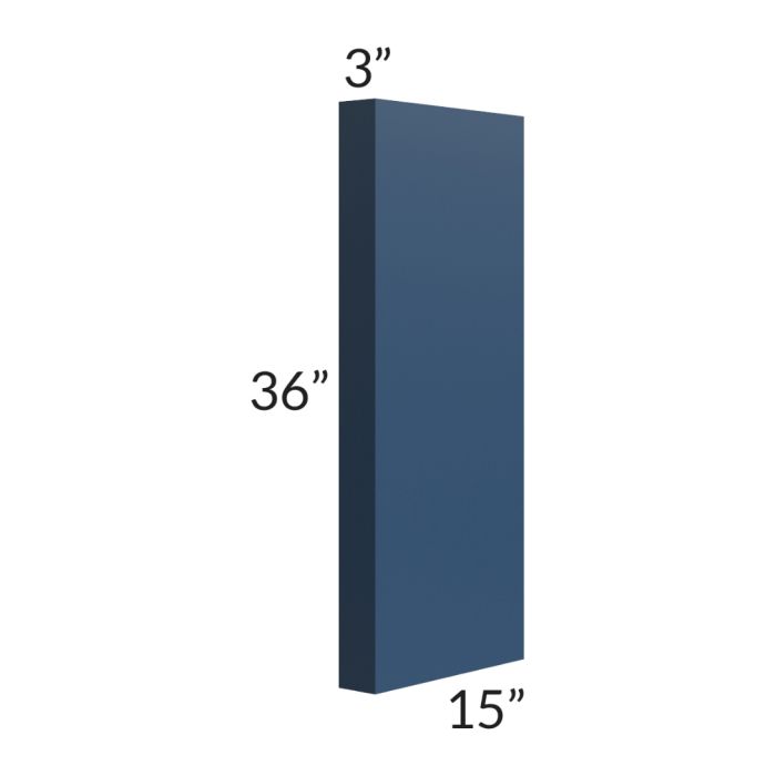 RTA Portland Navy Blue 3" x 36" Wall Column