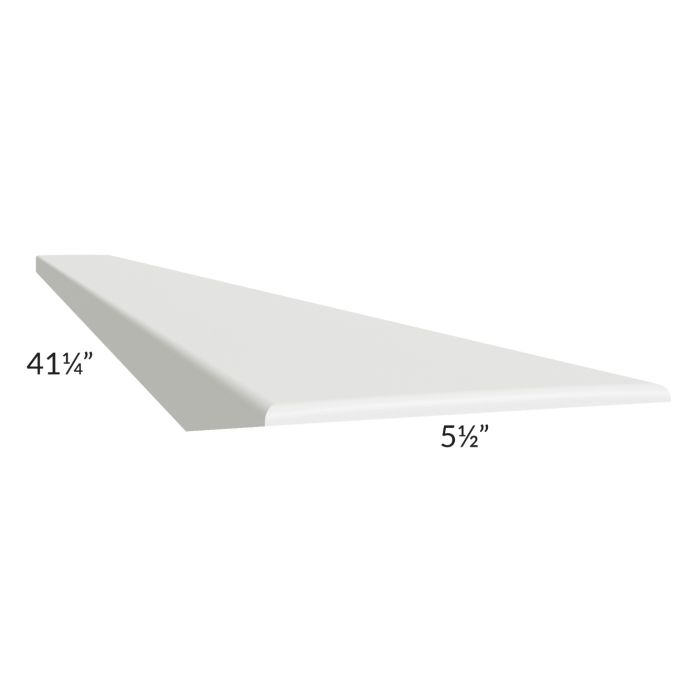 RTA Portland White 6" x 42" Overlay Filler