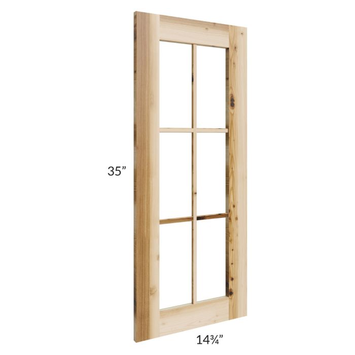 RTA Prairie Shaker 15" x 36" Mullion Door (cabinet not included)
