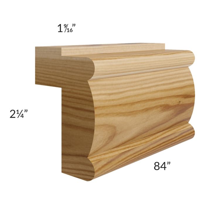 RTA Prairie Shaker 84" LRM7-FTS Light Rail Molding