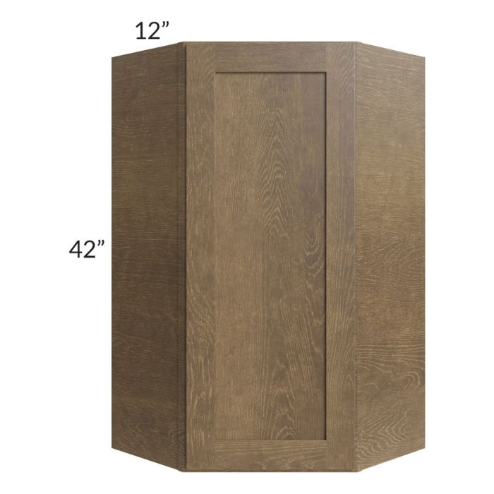 RTA Royal Bronze Shaker 24" x 42" Wall Diagonal Corner Cabinet