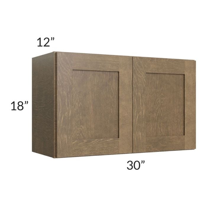 RTA Royal Bronze Shaker 30" x 18" Wall Cabinet