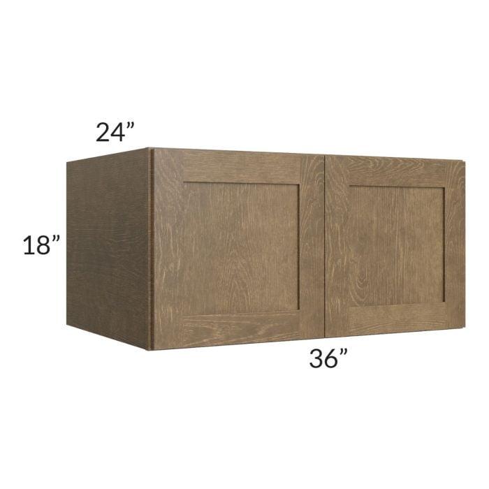 RTA Royal Bronze Shaker 36" x 18" x 24" Wall Cabinet