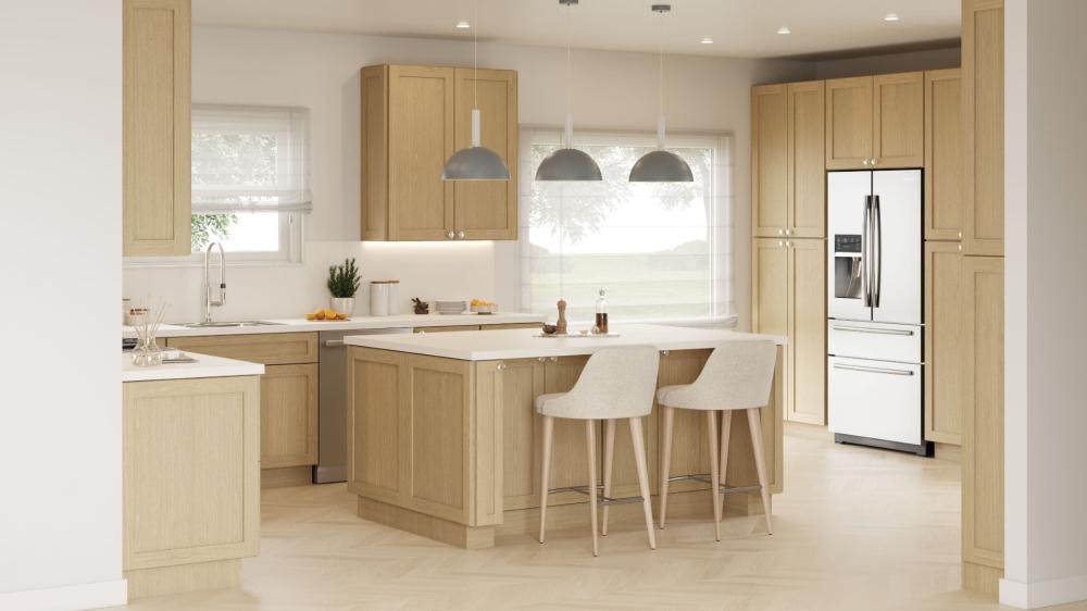 RTA Royal Natural Shaker 36" x 12" x 24" Wall Cabinet